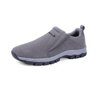 Herrenschuhe Sneaker, Trekkingschuhe Herren, OrthoMotion Schuhe Unisex Naturstep Orthopädische Schuhe Männer Frauen Ergonomische Schuh Für Komfort Schuhe Outdoor rutschfeste Wanderschuhe (Grey 49)