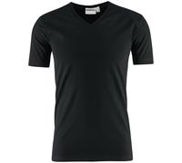 Herrenshirt Double-V Kleidergröße L; schwarz; 2 Stück / Pack Herrenshirt Double-V