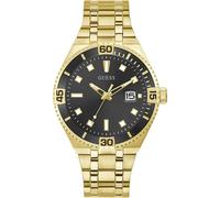 Guess Herren Armbanduhr PREMIER Armband goldfarben GW0330G2