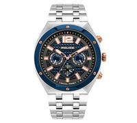 Police Herrenuhr PL15995JSTBL.61M Luang Chronograph 48 mm 10 ATM Silbergrau