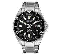 CITIZEN Herren Analog Quarz Uhr mit Titan Armband AT2480-81E, Schwarz