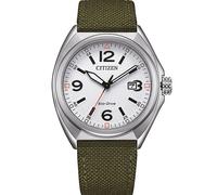 Citizen Herrenuhr AW1571-09A Analog Eco-Drive Nylon-Armband