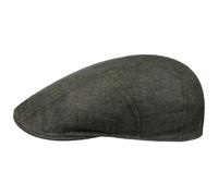 Einfache Schiebermütze aus Leinen Steson Linen Ivy Cap - Dark Grey - 59 cm (L)