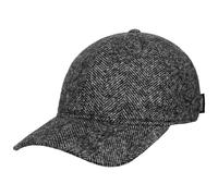 Herringbone Wool Mix Cap - schwarz / M (56-57 cm)
