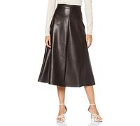 Herrlicher Damen Floria Skirt Rock, Coffee 80, 32
