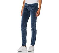 Herrlicher Damen Gila Slim Jeans, Blau (Scrub 014), W30/L32