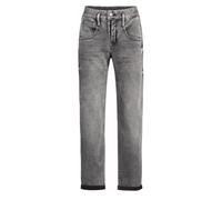 Herrlicher Damen Jeans Shyra 5318 D9648 Cropped Jogg Denim Boyfriend Jeanshose Hohe Leibhöhe (DE/NL/SE/PL, Numerisch, 27, Regular, Regular, Rhino)