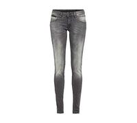 Herrlicher Damen Jeans Touch Slim Denim Black Stretch Grey Denim 26""32