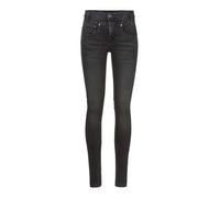 Herrlicher Damen Sharp Slim Cashmere Touch Denim Black Jeans, INOX L32, W29/L32
