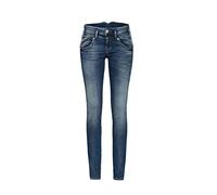 Herrlicher Damen Slim Slim Jeans Pearl Slim, Blau (Relax 771), 25W/ 32L (Herstellergröße: 25W/ 32L)