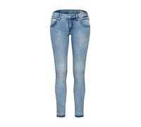 Herrlicher Damen Touch Cropped Jogg Denim Slim Jeans, per Pack Blau (freshley 797), 32 (Herstellergröße: 24)