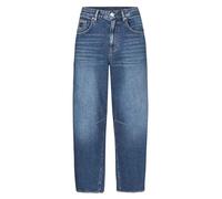 Weite Jeans HERRLICHER "Barrow Denim", Damen, Gr. 32, N-Gr, iconic, Denim/Jeans, Obermaterial: 99% Baumwolle, 1% Elasthan, lang, Jeans, im O-Shape (21220233-32) iconic