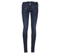 Herrlicher Damen Pitch Slim Reused Denim Jeans, Dull L32, W32/L32