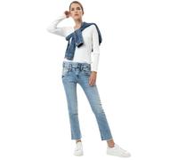 Herrlicher, Pearl Boot Cropped Jeans aus reused Denim