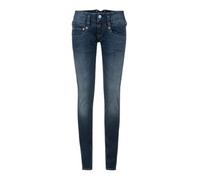 Herrlicher Pitch Slim Damen Boyfriend- Röhrenjeans Mix aus umweltfreundlichem Denim