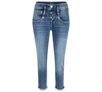 7/8-Jeans HERRLICHER "Shyra Cropped Denim Comfort" Gr. 28, N-Gr, snake blue Damen Jeans (61788002-28) snake blue