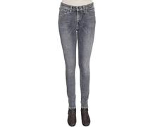 Herrlicher Super Slim Jeans DB666 Mid Waist Grey Used (W29/L30)