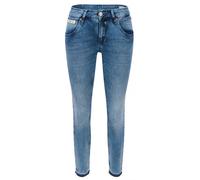Herrlicher Damen Jeans Touch Cropped Blue Denim 26