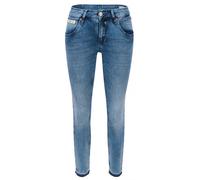 Herrlicher Damen Jeans Touch Cropped Blue Denim 27