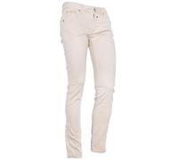 Herrlicher Touch Stretchjeans Slim Fit Damen Twill Jeans, Farbe:beige, Hosengrößen:W30, Hosenlänge:L30