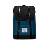 HERSCHEL 10066-05736 Retreat Backpack Unisex Harbour Blue Grid/Black/Amber Yellow