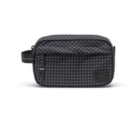 Herschel - Chapter Small Travel Kit - Kulturbeutel, Gr. 3 l, grid /schwarz (Grid/Black)