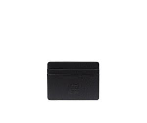 Herschel Charlie Cardholder Vegan Leather, Black
