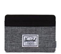 Herschel Charlie - Kreditkartenetui 4cc 10 cm RFID (raven crosshatch)