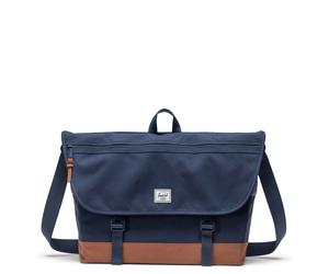 Herschel Cove Messenger - Umhängetasche 16" 50 cm (navy/saddle brown)