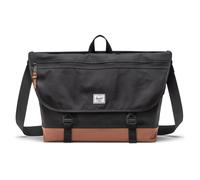 Herschel - Cove Messenger - Umhängetasche, Gr. 22.5 l, grau (Black/SaddleBrown)