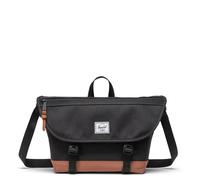 Herschel Cove Messenger - Umhängetasche S 24.5 cm (black/saddle brown)