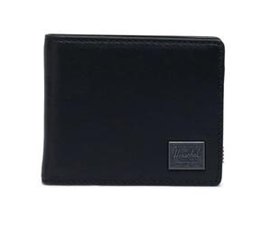 Herschel Hank Leather RFID Wallet 10850-00001, Womens,Boy,Girl,Mens Wallet, Black, One Size EU