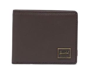 Herschel Hank Leather RFID Wallet 10850-04123, Womens,Boy,Girl,Mens Wallet, Brown, One Size EU