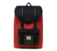 Herschel Little America Mid-Volume Backpack Chili / Black / Ivy Green / Storm Blue