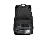 Herschel Miller Backpack Black / Grayscale Plaid