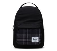 Herschel Miller Backpack Black / Grayscale Plaid