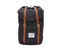 Herschel Retreat Classics Rucksack Unisex, Schwarz/Tan, Einheitsgröße