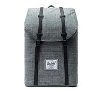RETREAT Rucksack crosshatch/black