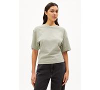 ARMEDANGELS HERSILIAA - Damen Heavyweight T-Shirt aus Bio-Baumwoll Mix seagreen L