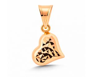 Herz-Anhänger aus 585 Rotgold Golders