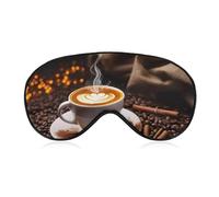 Herz-Augenmaske, seitliche Schlafmaske, leichte Augenbinde, Schlafmaske, Nasenpolster und Gummiband für Kinder, Frauen und Männer