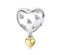 Herz Ballon Charms für Pandora Charm Herz hohl Valentinstag 925 Sterling Silber Geschenk