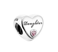 PANDORA 791726PCZ - Daughter-Herz - Silber + Zirkonia rosa - Charm