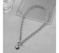 Herz Charm Karabiner-Verschluss Halskette Valentinstag, Mama, Mutter, Muttertag, Geschenk