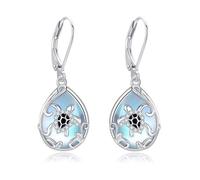 Herz Ohrringe Damen Silber 925 Katzen/Hund/Vogel/Pinguin Ohrhänger Süßes Tier Schmuck Geschenke