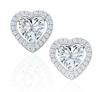 Herz Ohrringe Silber 925 Damen Ohrstecker kleine Herzohrringe Herzstecker Stecker Ich liebe Dich Geschenke für Frauen Freundin Sie Geburtstag Jahrestag Hochzeitstag Liebesgeschenk Liebe Geschenkidee