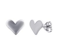 Herz Ohrstecker aus Silber 925