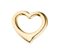Herzanhänger JOBO "Anhänger Schwingherz", gelb (gelbgold 585), Schmuckanhänger, Damen, Gelbgold 585, 585 Gold (61064911-0) gelbgold 585