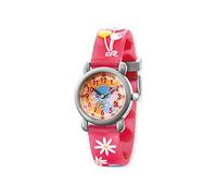 Herzengel analoge Armbanduhr für Kinder aus robustem Kunststoff mit weichem Kunststoffband - Dornschließe - 27 mm/ 3ATM - inkl. Stiftemäppchen