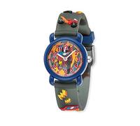 Herzengel analoge Armbanduhr für Kinder aus robustem Kunststoff mit weichem Kunststoffband - Dornschließe - 27 mm/ 3ATM - inkl. Stiftemäppchen